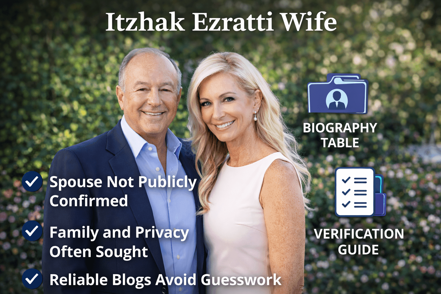 Itzhak Ezratti Wife