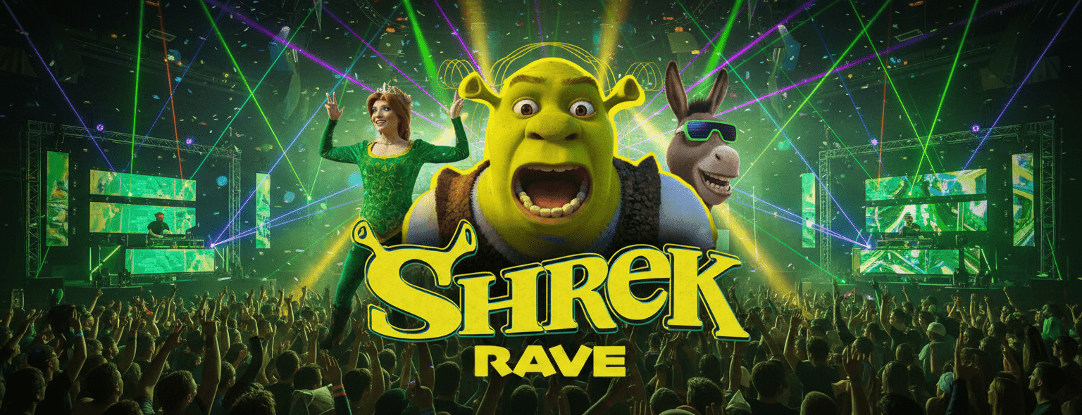 Shrek Rave Event