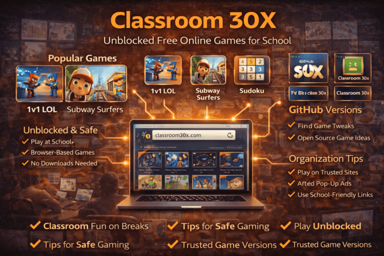 The Ultimate Guide to Classroom 30x: Unleash Fun, Unblocked Games & Learning for USA Students! 6 Classroom 30x