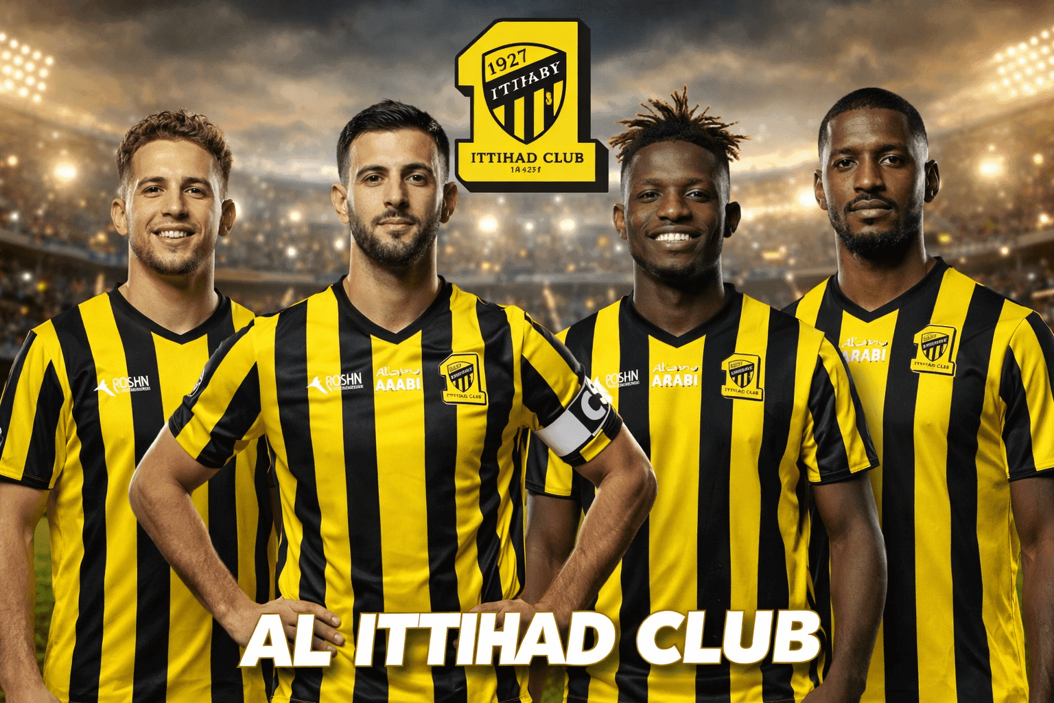 All-Star Al Ittihad Club Players: 2026 Full Roster & Bio Guide 1 Al Ittihad Club Players