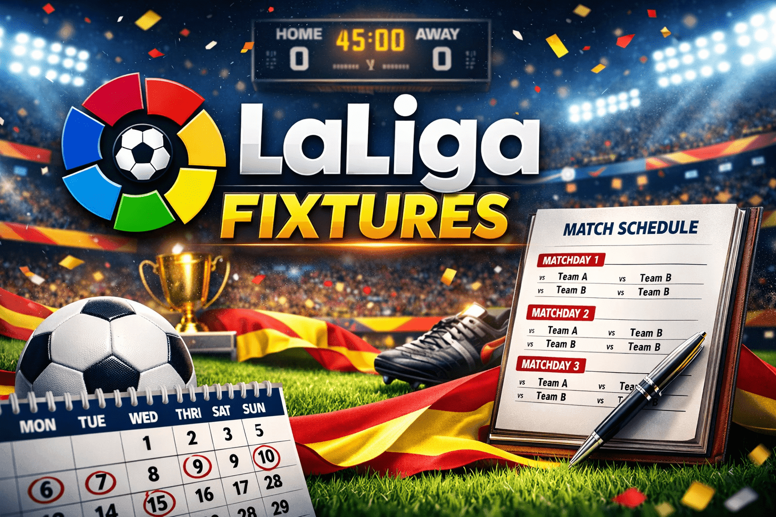 Ultimate LaLiga Fixtures Guide 2026: Get the Full Match Schedule Now! 1 LaLiga Fixtures