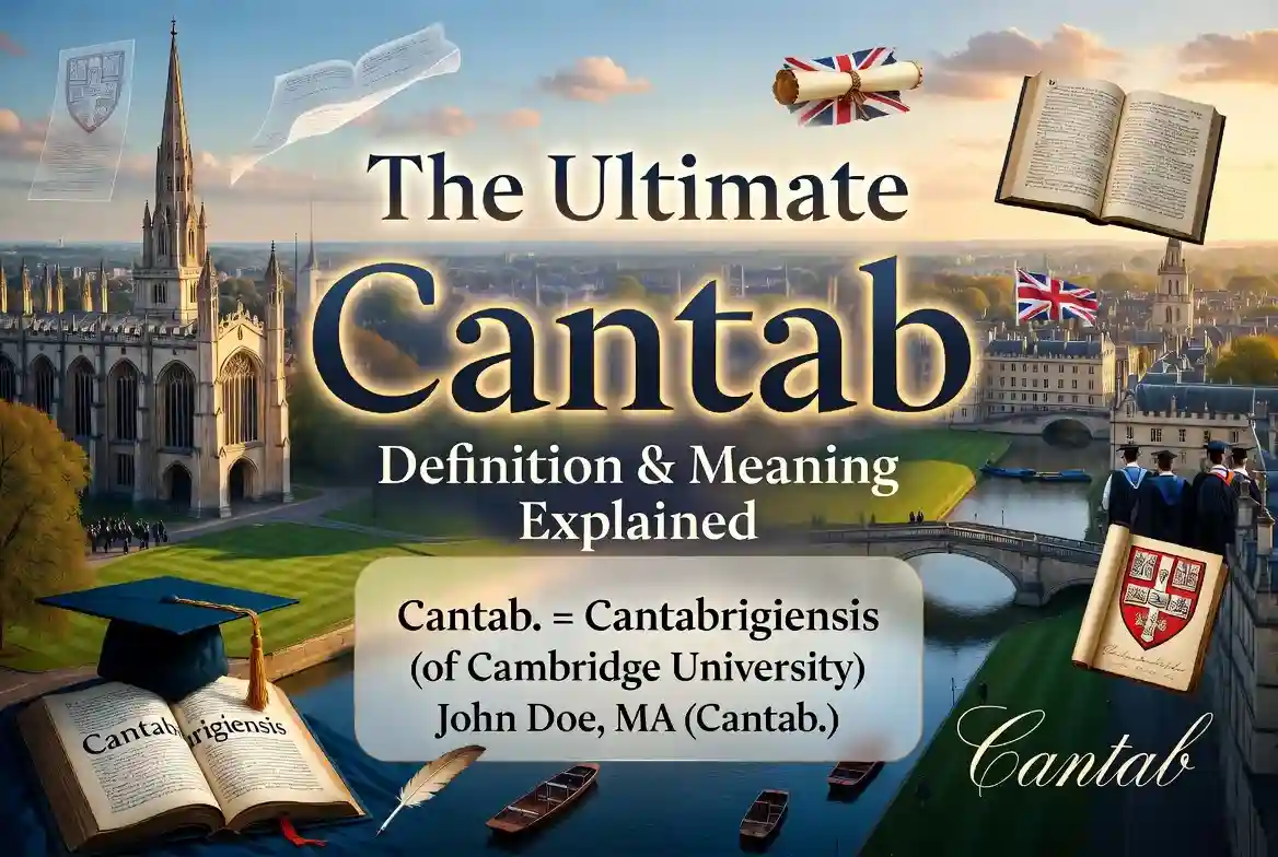 The Ultimate Cantab Definition & Meaning Explained 1 Cantab